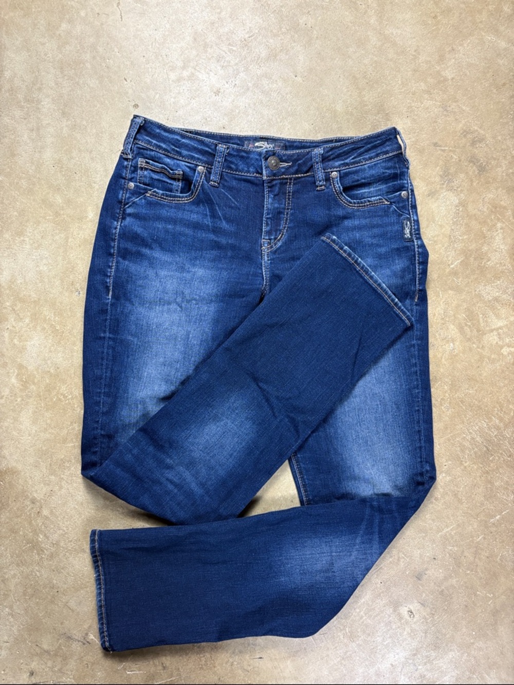 Silver Jeans Women’s Straight Leg Jeans W31 L34